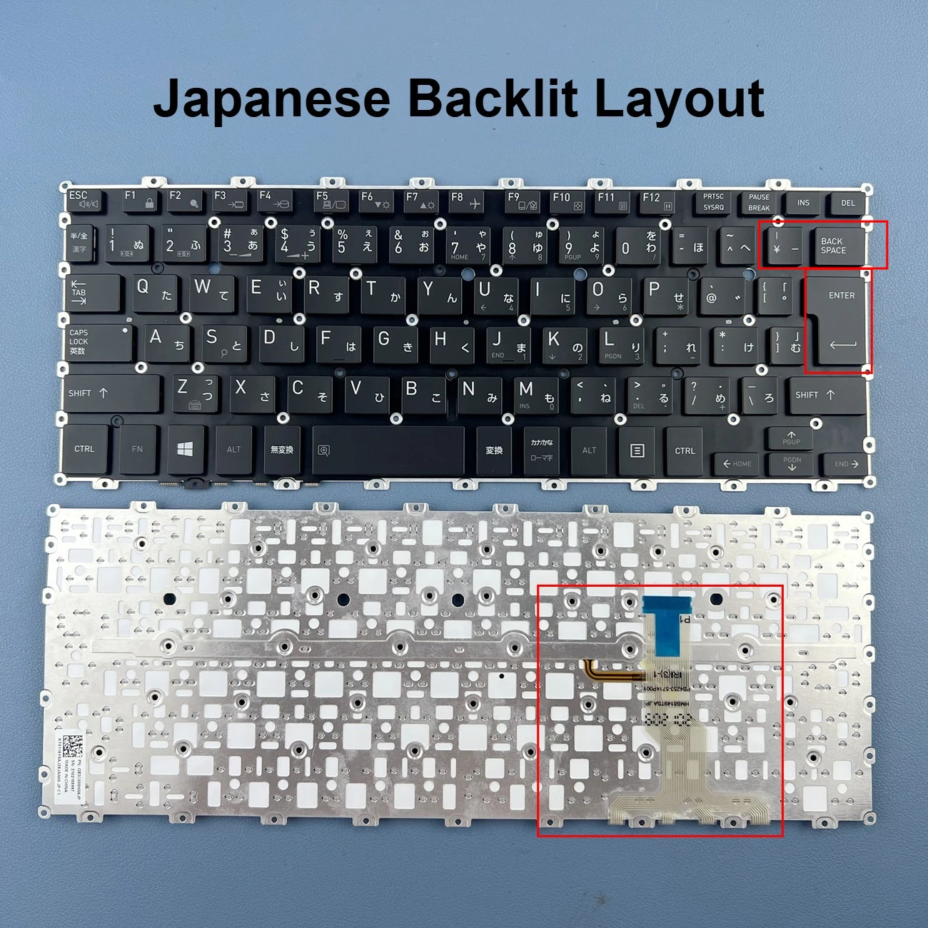 

Japanese Backlit Laptop Keyboard For Toshiba portege X20W-D X20W-E X20W-D-13 Series