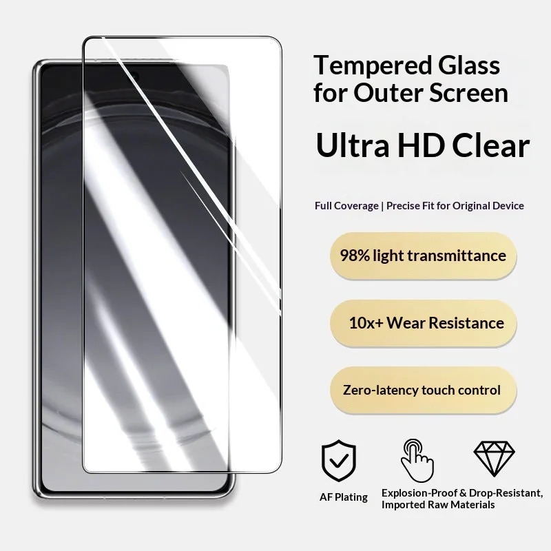 

For OPPO Find N6 3D Curved Case Friendly Tempered Glass Screen Protector for OPPO Find N6 Protective Glass Film