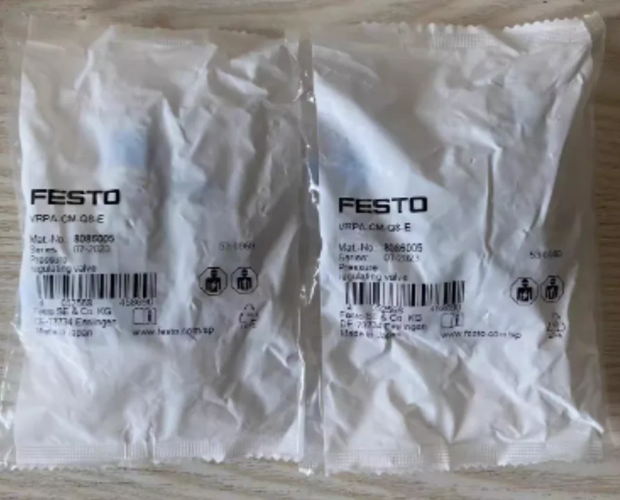 

New original FESTO Reducing valve VRPA-C-Q4-E 8086000 VRPA-CM-Q6-E 8086004 VRPA-CM-Q8-E 8086005