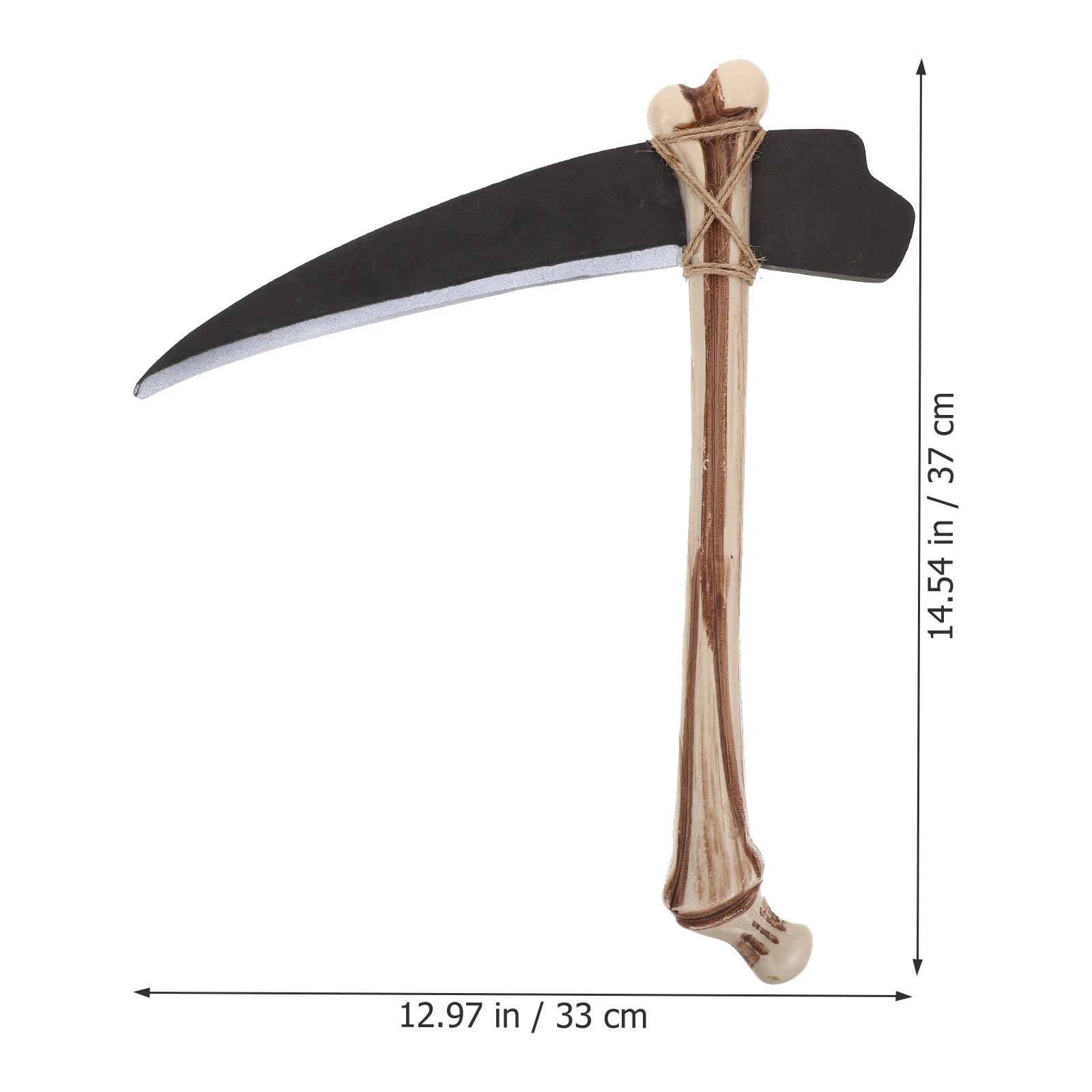 

Bone Pickaxe Simulated Prop Vintage Design Halloween Cosplay Party Supplies Fake Pickaxe Decoration Party Cosplay Prop