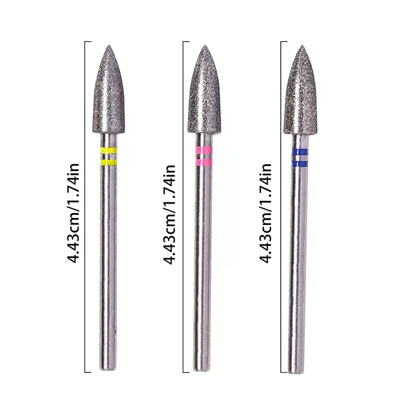 1 Stuks Kegel Nail Boren Machine Pedicure Voet Cuticle Schoon Gereedschap Nagelvijl Slijpen Hoofd Gel Polish Verwijderen Nail art Gereedschap