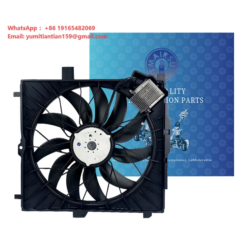 Top Quality Auto Parts Radiator for BENZ G-CLASS1999-2016 BENZG500 1999-2015BENZ G63 2013-2016 BENZ G65 2014-2016 Cooling Fan