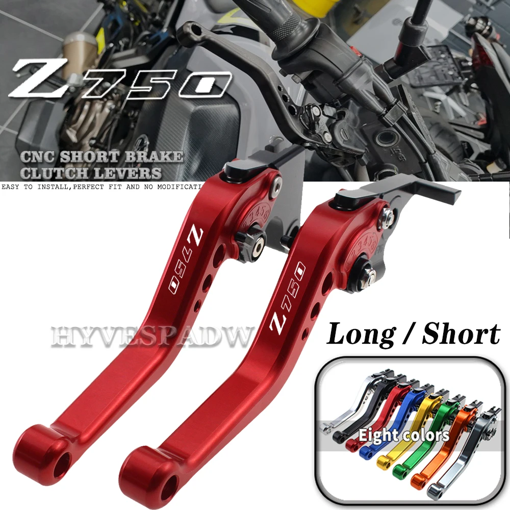 

Motorcycle Adjustable Handles Lever Long / Short Brake Clutch Levers For Kawasaki Z750 Z 750 (not Z750S model) 2004 2005 2006