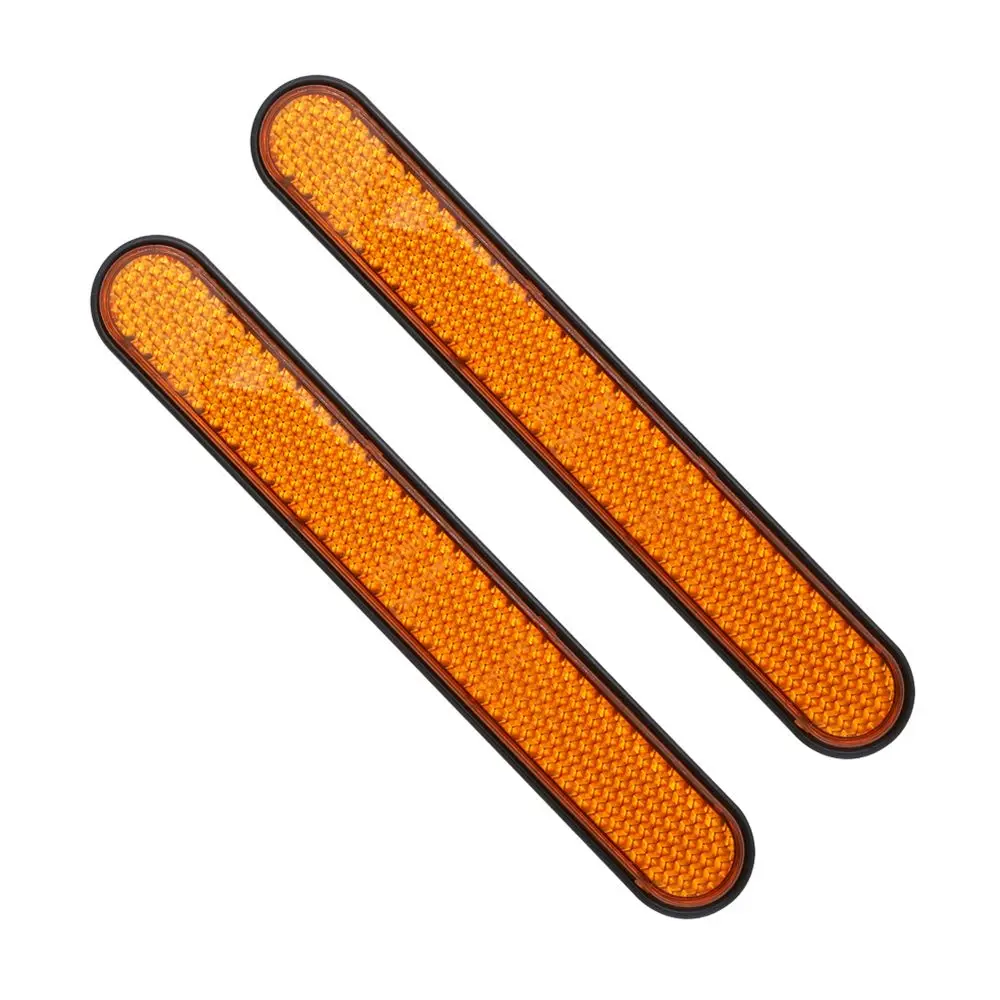 Reflective Strip Side Reflector Luminous Stickers Reflective Sticker Warning Sign Motorcycle Front Fork Reflector For Harley