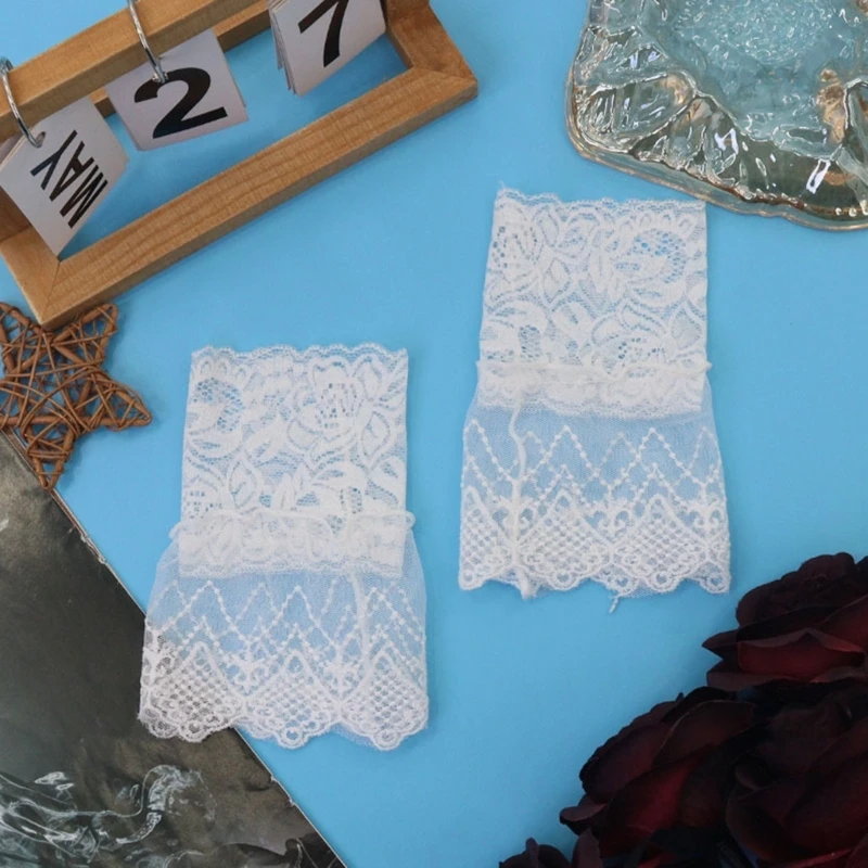 E15F Gelang Renda Halus Lengan Sensitif Ramah Kulit untuk Perjalanan