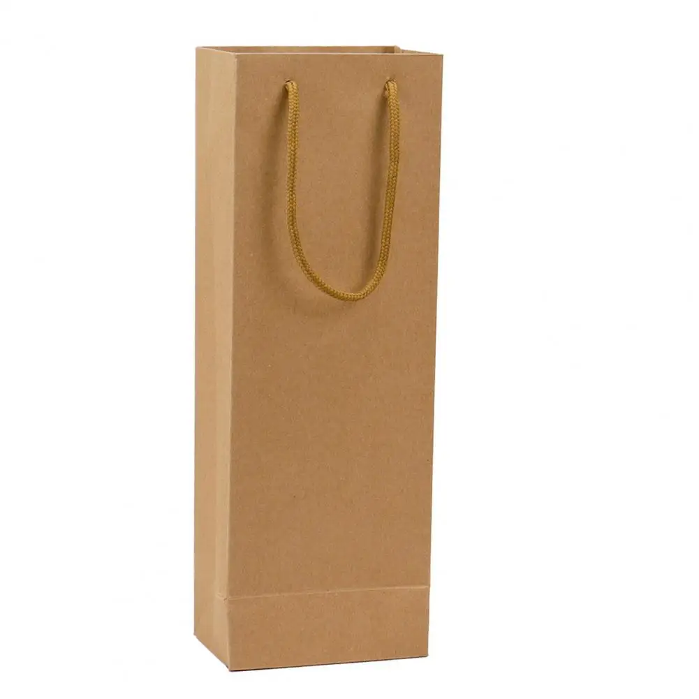 

Wine Gift Bag Elegant Wine Storage Bag with Reinforced Bottom Transparent Window for Wedding Parties Reusable Liquor Tote