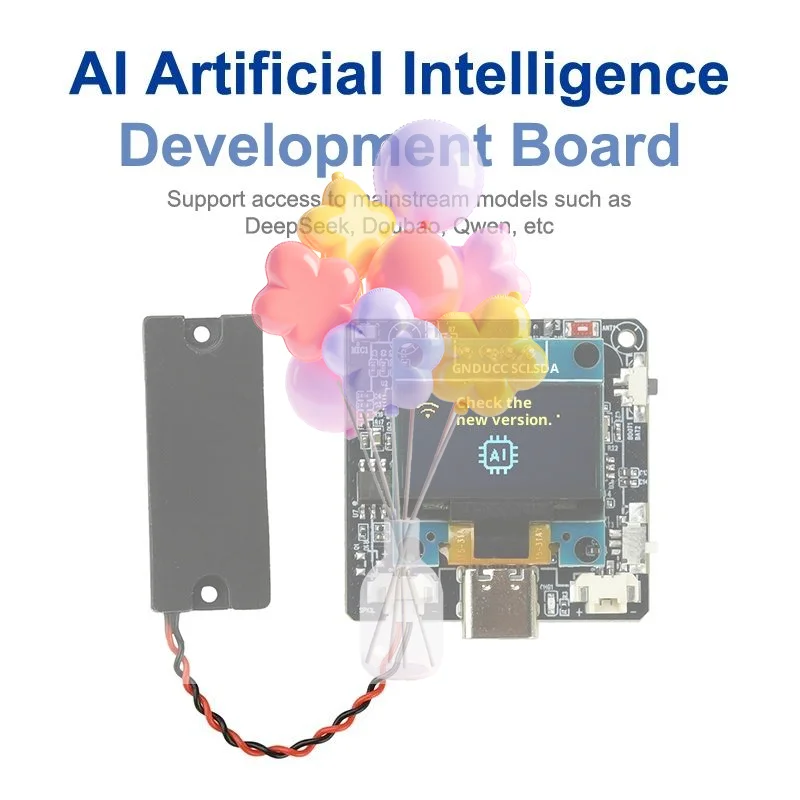 

SP32-C3 Макетная плата AI Диалог Голосовой модуль Модуль голосового датчика AI с экраном 0,96 дюйма для Deepseek/Xiaozhi