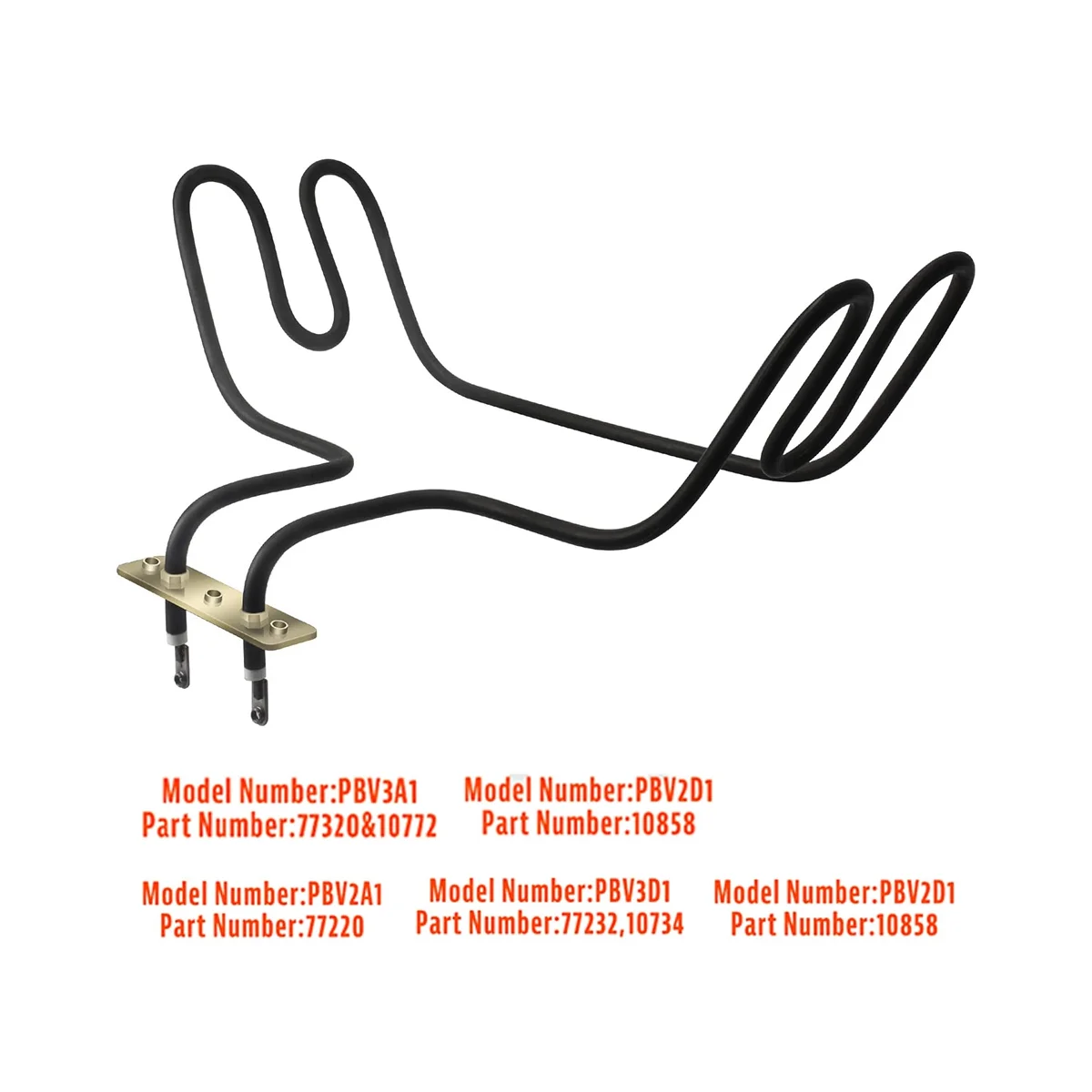 استبدال عناصر التسخين المحمص A14G للكهرباء 2 سلسلة تناظرية و3 سلسلة كهربائية رقمية عمودية 120 فولت 1650 وات