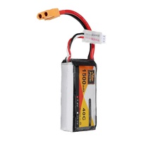 ZOP Power 7.4V 1500mAh 40C 2S Lipo Battery XT60 Plug