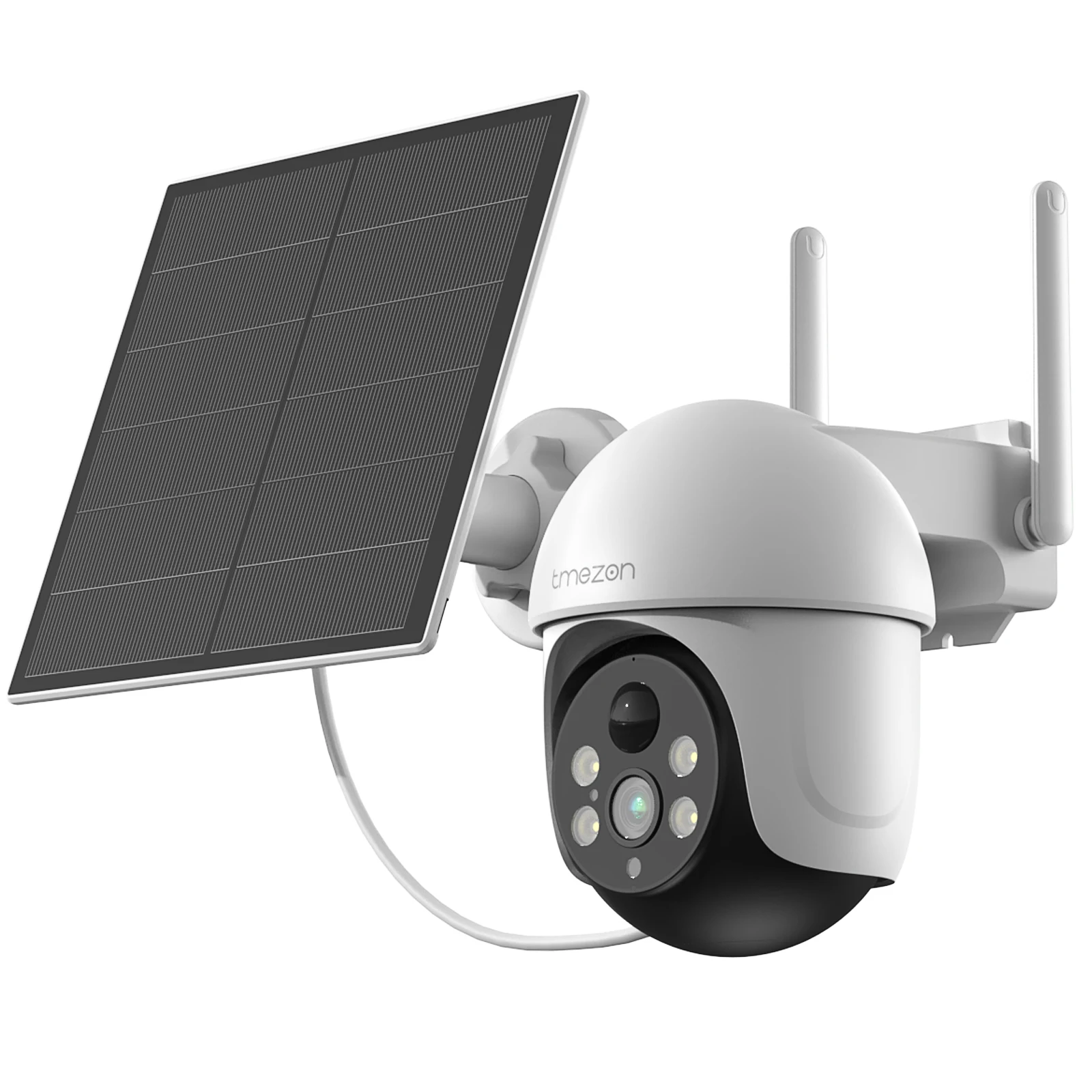 tmezon camera de vigilancia solar bateria externa 2k ptz sem fio camera ip wlan aplicativo eeecloud 01