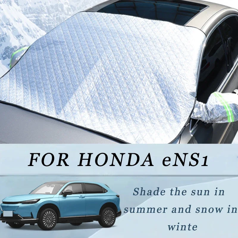 

Thickened Car Now Sunshade Windshield Cover With 5/9 Magnets UV Protection Anti Snow Sunlight For Front Windsh For HONDA ENS1