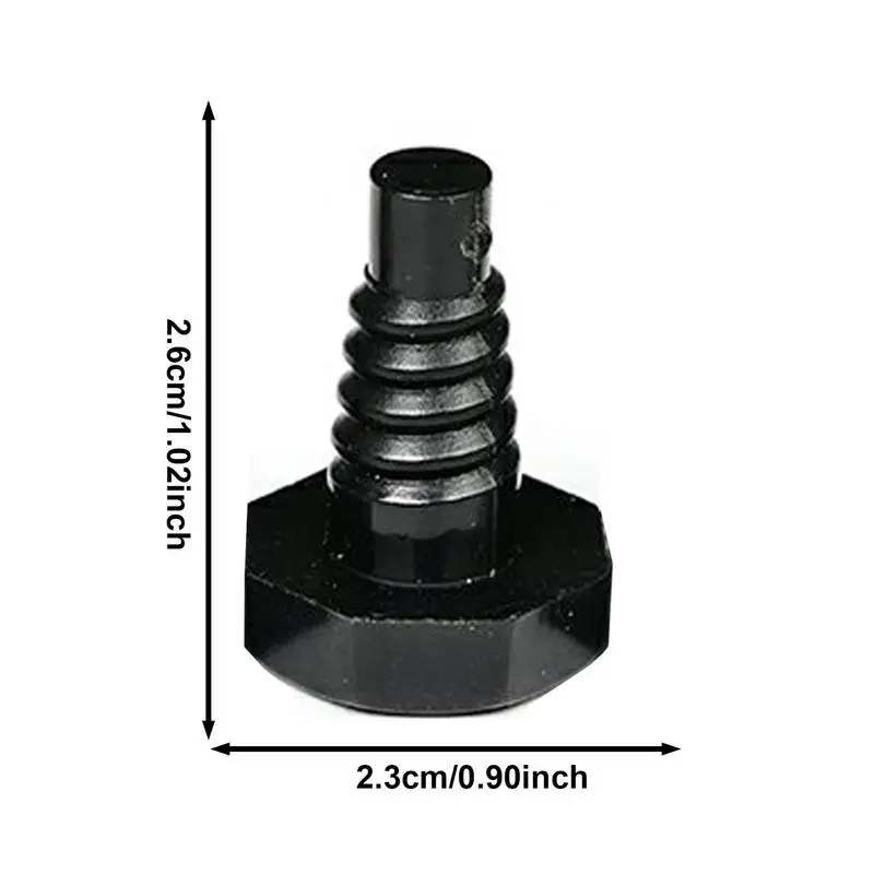 Anti-colisão Piscina Cue Proteção Caps, Guarda de bilhar durável, Plug inferior, Guarda Anti-Drop