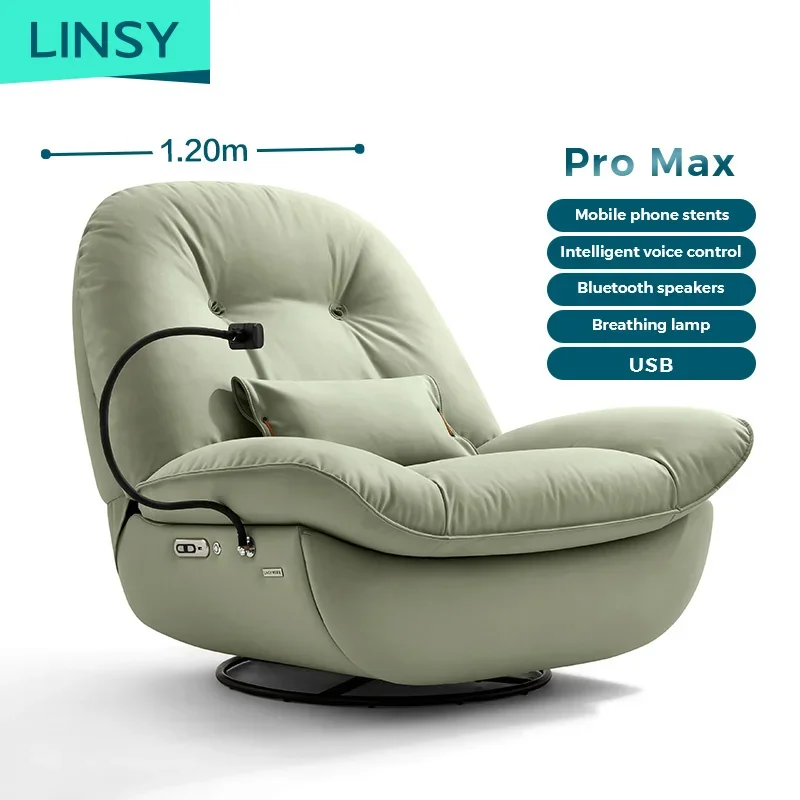 Relax lazy Electric Single Seat Leather sofa Chair Recliner For Home