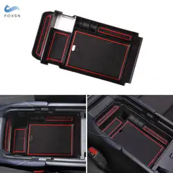 For Mazda CX-30 2019 2020 Car Center Control Armrest Storage Box Tray Cover Interior Accessories Trim