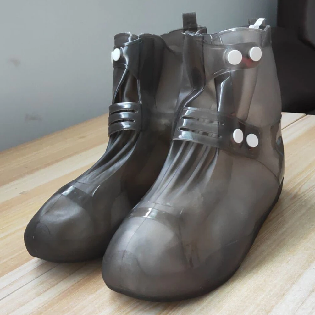 Rainproof Shoe Covers Kids Non-slip Boot Waterproof Foldable Overshoes Reusable Rain Snow Travel Gardening Biking Motorcycle