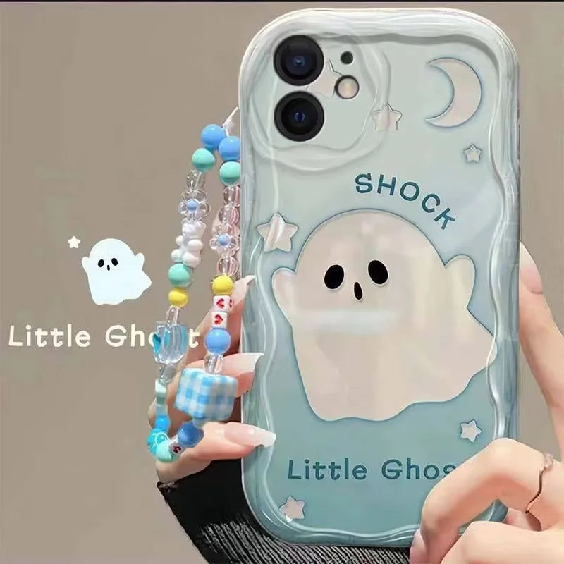 Angel Ghost Cute TPU Case For Honor X8 X7 X8A X7A X6 X6S X6A X7B X8B X9B X9 9X Honor 20 50 70 90 Lite Magic 4 6 Lite Case Cover