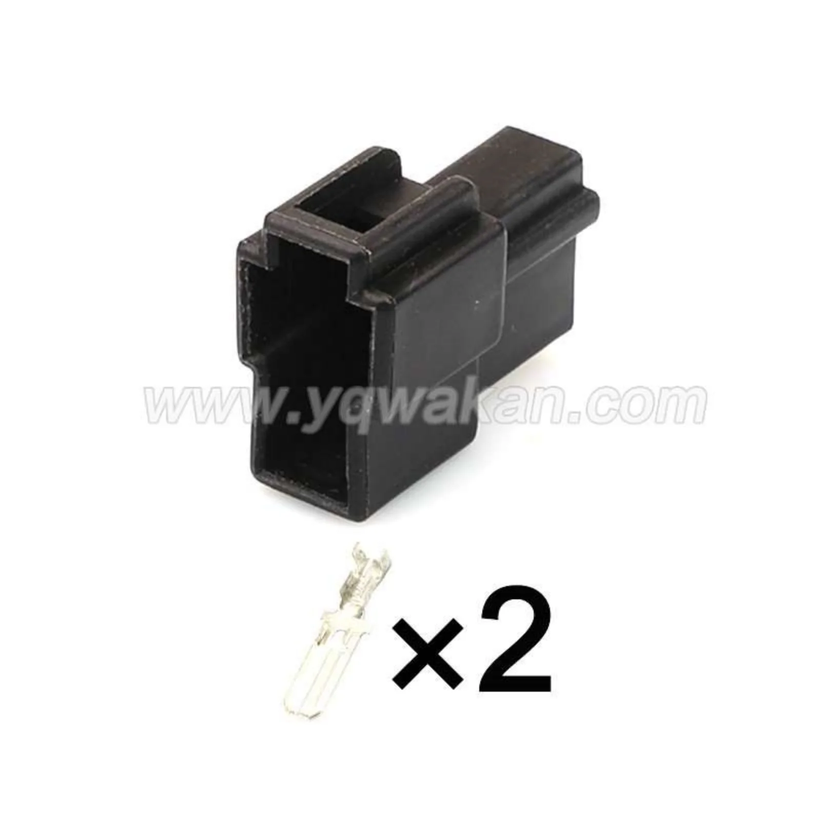 2PIN موصل كهربائي غير مختوم 6.3 مللي متر سلسلة ذكر أنثى موصلات الأسلاك تسخير كابل المقبس 7122-2820 6070-2481 #5