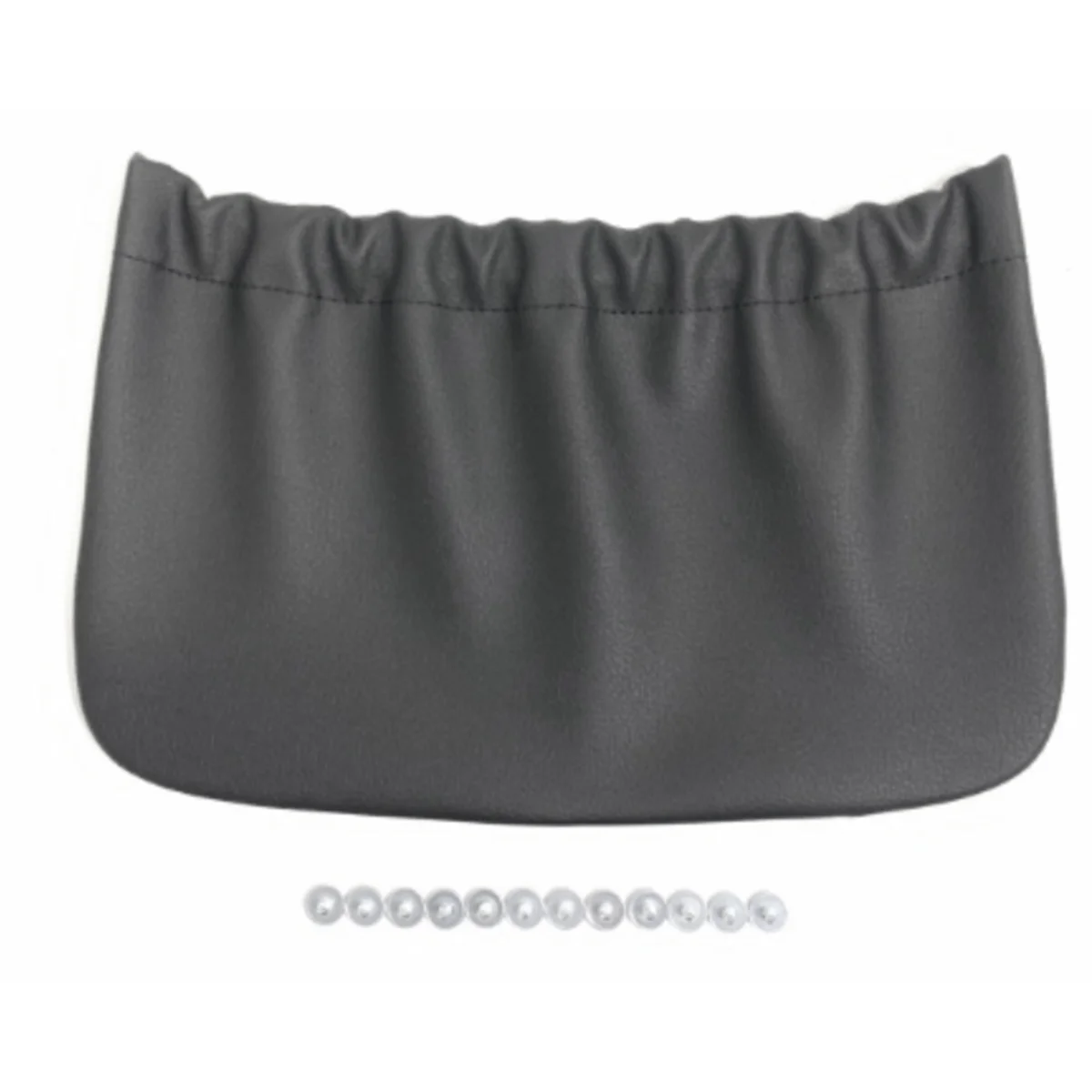 

A15Z-Car Seat Back Panel Backrest Rear Cover Storage Bag Car Accessories for Mercedes-Benz Viano W639 2011-2015 Black