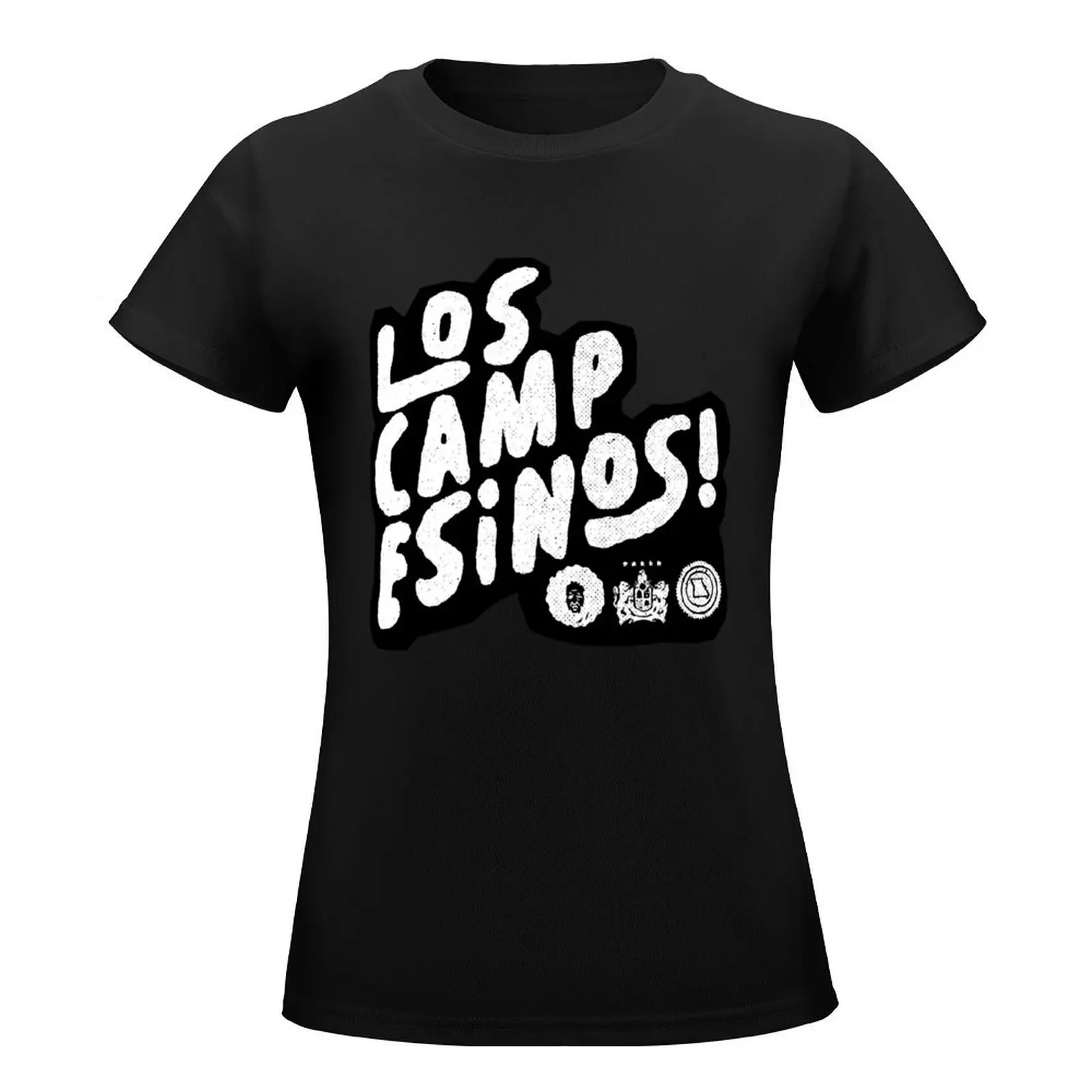 ¡Los campamentos! Camiseta con logotipo para mujer, top hippie, ropa para mujer, camisetas, blusas de verano 2024