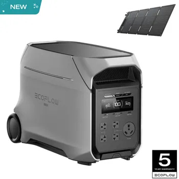 EcoFlow ECOFLOW DELTA 3 Ultra Plus Portable Power Station with 22.8" Power Hat, 3072Wh LiFePO4 Battery, 3600W Output portable power station