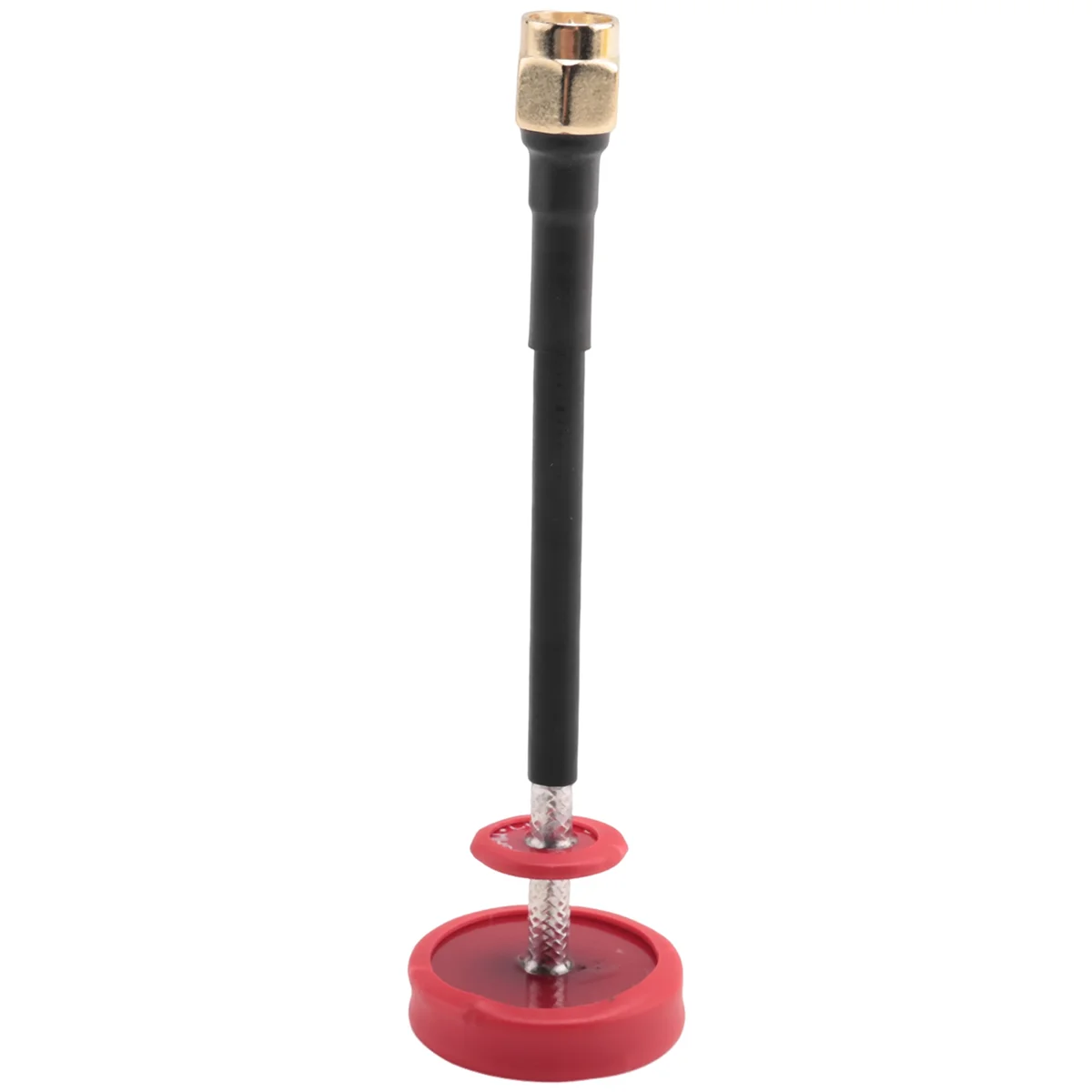 For Pagoda 2 5.8G 5DBi 50W Omnidirectional Omni FPV Flat Panel Pagoda Antenna RHCP SMA/RP-SMA 80Mm(Red Pin)