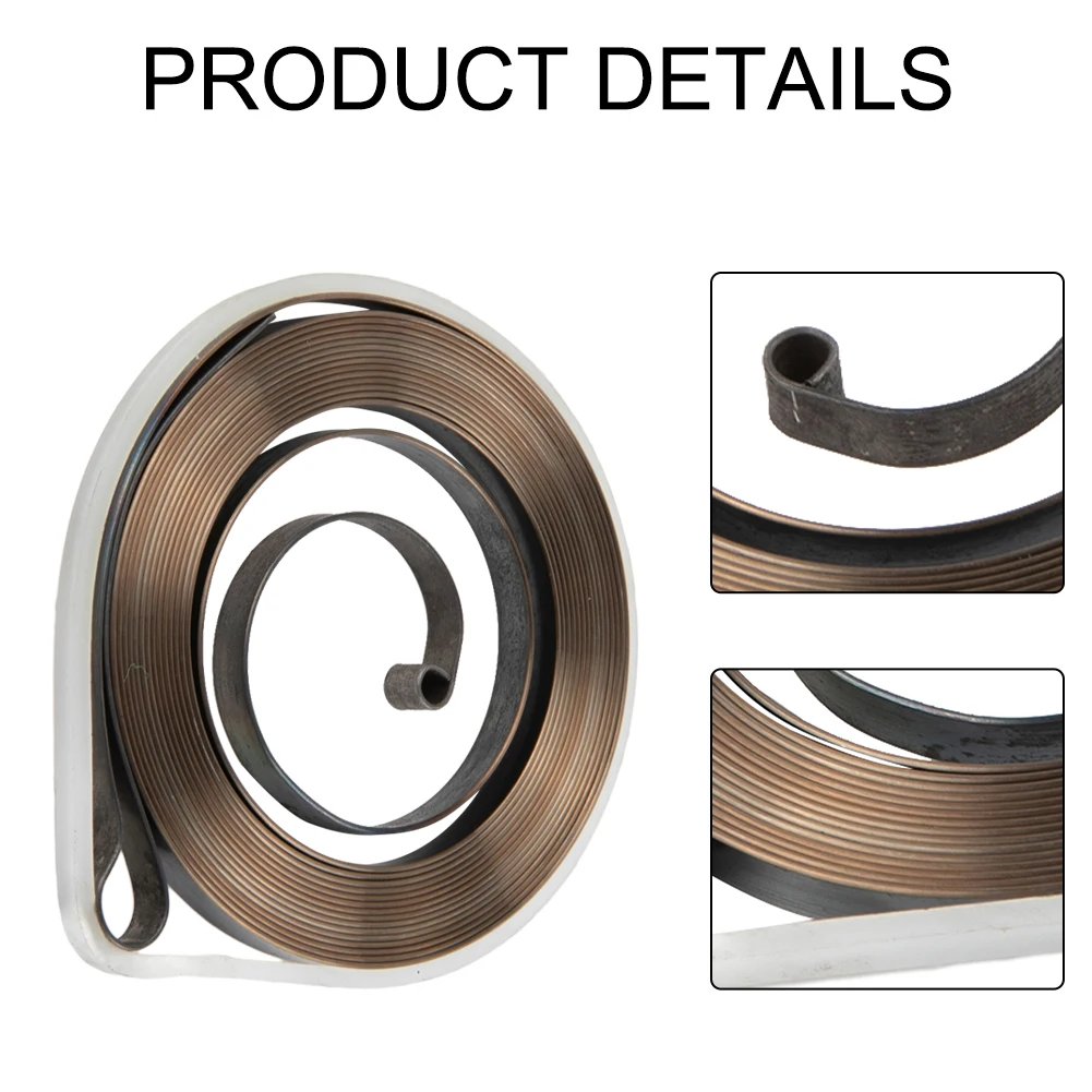 For Pull Starter Recoil Spring For 45cc 52cc Chainsaw Engines Including 4500 5200 Tarus Chinese Chainsaw Model Support