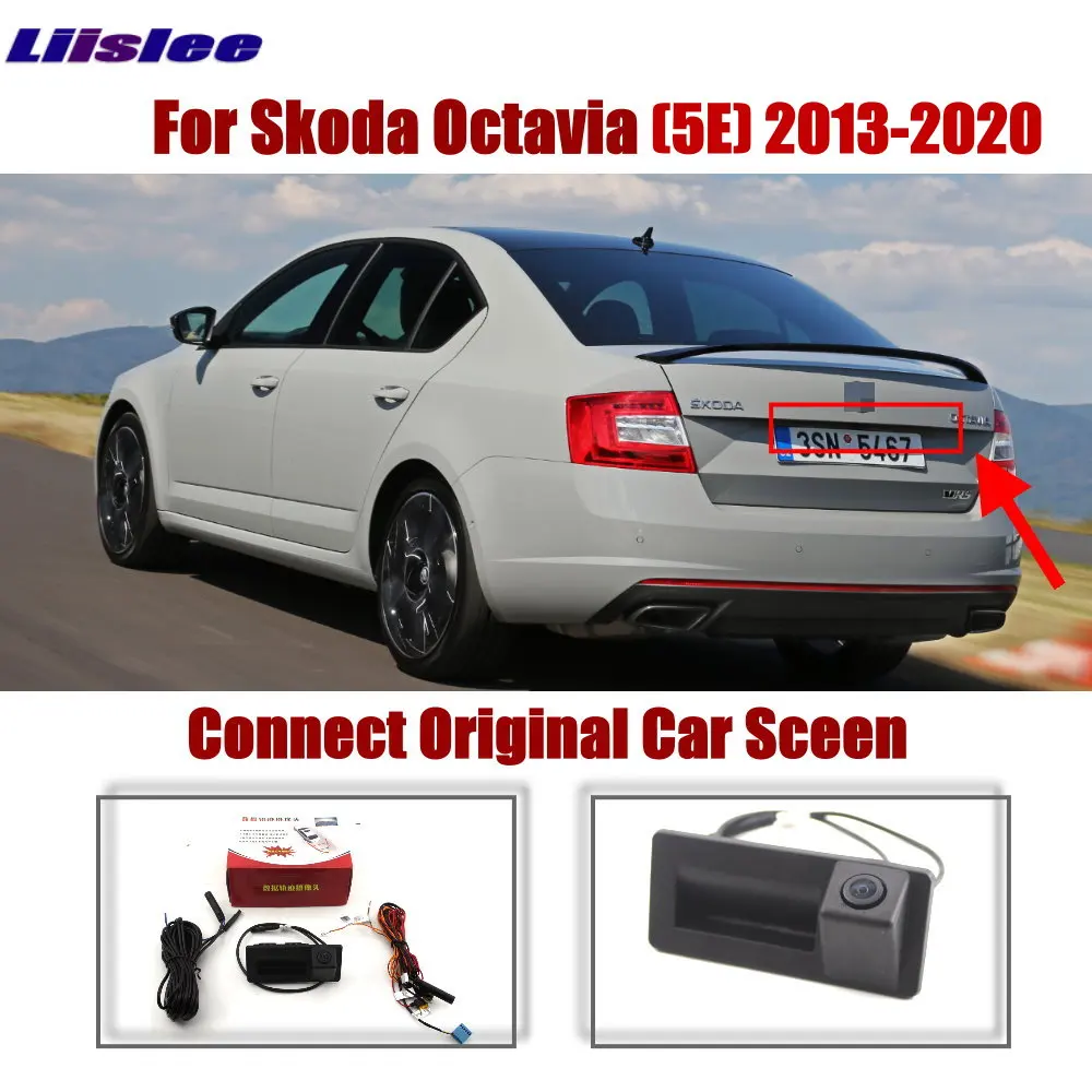 

Factory OEM Screen Vehicle Backup Camera For Skoda Octavia (5E) 2013-2020 MIB MQB System Car Reversing Upgrade Accessories Kit