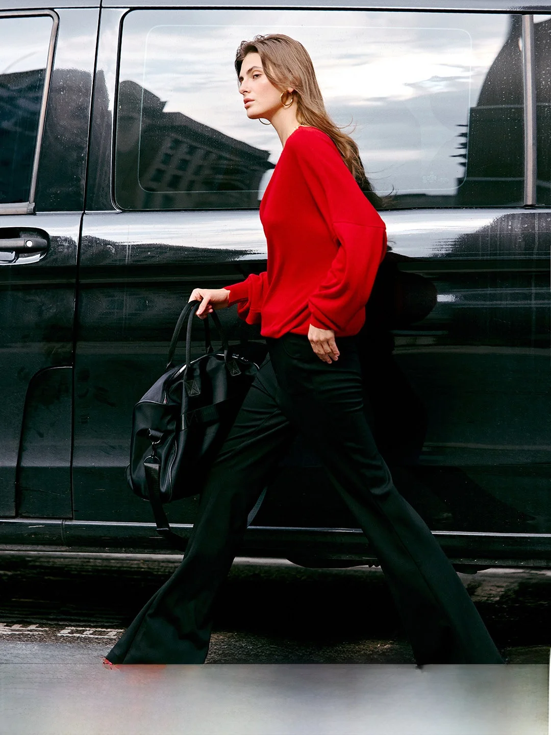 

Luna7xi Lazy Sle Knitted Sweater Women's Batwing Sve Simple oulder One-oulder Knitwear Korean Commute Sle Long Sve