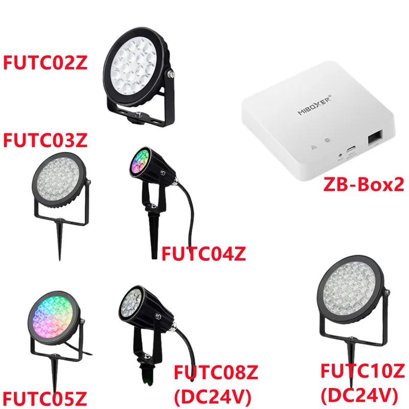 

Miboxer 6 Вт 9 Вт RGB + CCT светодиодный садовый светильник Zigbee водонепроницаемый IP66 FUTC02Z умный наружный светильник для газона с голосовым управлением/управлением через приложение