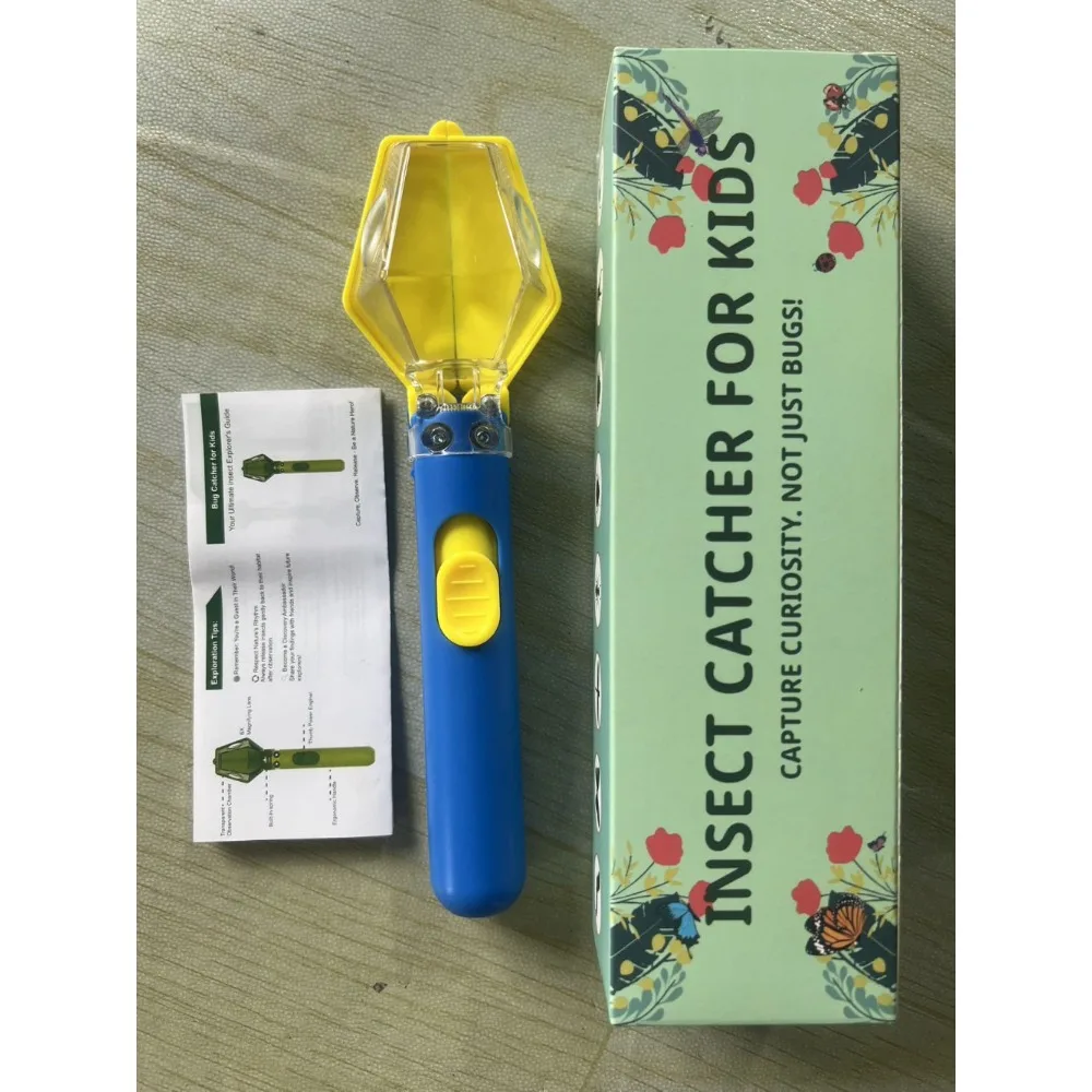 Gen 3 Handheld Insect Catcher High Transparency and Magnifying Glass for Efficient Spider, Bee, and Insect Trapping At Home