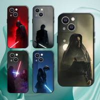 Cool A- Anakin S-Skywalker Phone Case For iPhone 16,15,14,13,12,11,Pro,XS,Max,XR,Plus,E,SE4,Mini Black Soft Cover