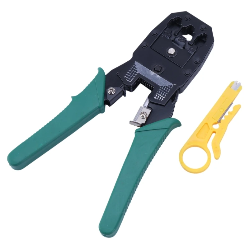 

RJ45 Crimper RJ11 RJ45 Crimping Tool Ethernet Network LAN Cable Crimper Cutter Stripper Plier For 6P 8P RJ11 RJ12 RJ45