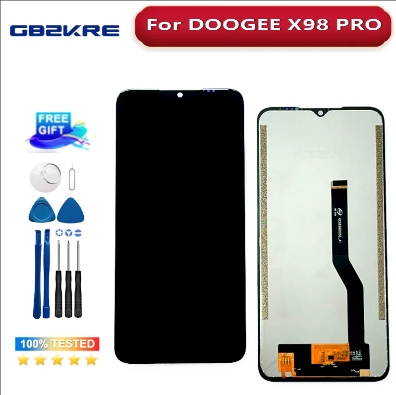 6.52 inch DOOGEE X98 Pro LCD Display Digitzer Assembly +Touch Screen For DOOGEE X98 Cell Phone Repair Panel Glass LCD