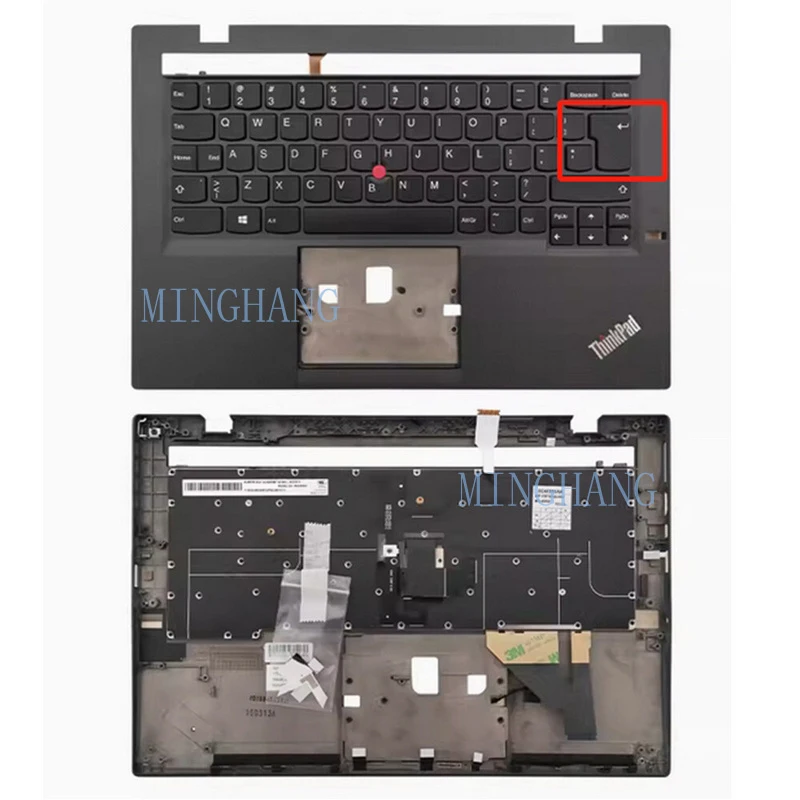 M  For Lenovo Thinkpad X1 Carbon 2014 Laptop Keyboard Palmrest Upper Case C Shell