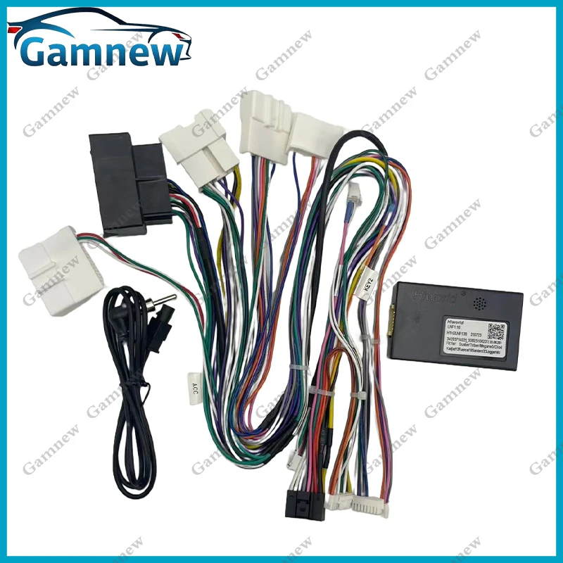 Car 16pin Audio Wiring Harness With Canbus Box For Renault Megane 3 Koleos  Fluence Stereo Installation Wire Adapter