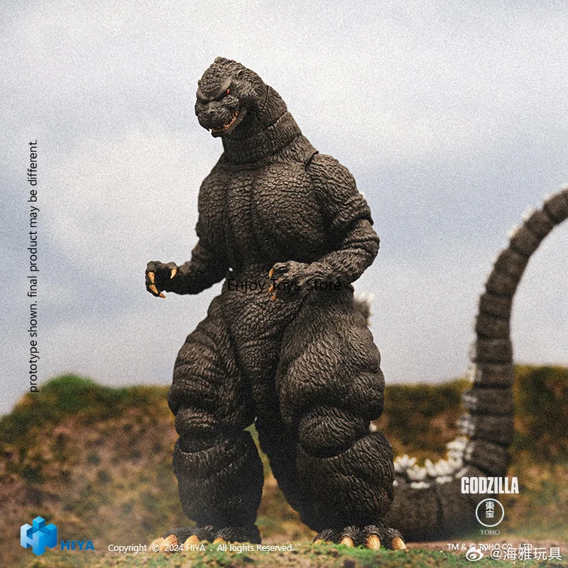 En stock Figurine d'action HIYA Série de base exquise Godzilla contre. Roi Ghidorah Godzilla Hokkaido Ver.