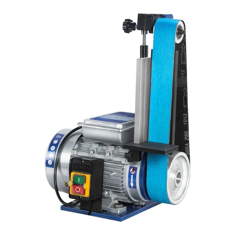 1.5 كيلو واط الصناعية العمودي آلة تلميع الحزام المعدني النجارة متعددة الوظائف الفولاذ المقاوم للصدأ إزالة الأزيز مبراة 220/380 فولت #3