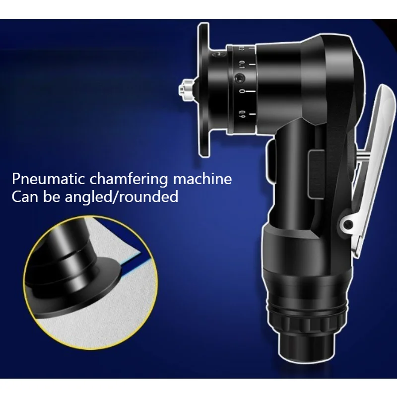 Handheld Pneumatic Chamfering Tool 45 Degree C & R Angle Deburring Small Chamfer Machine