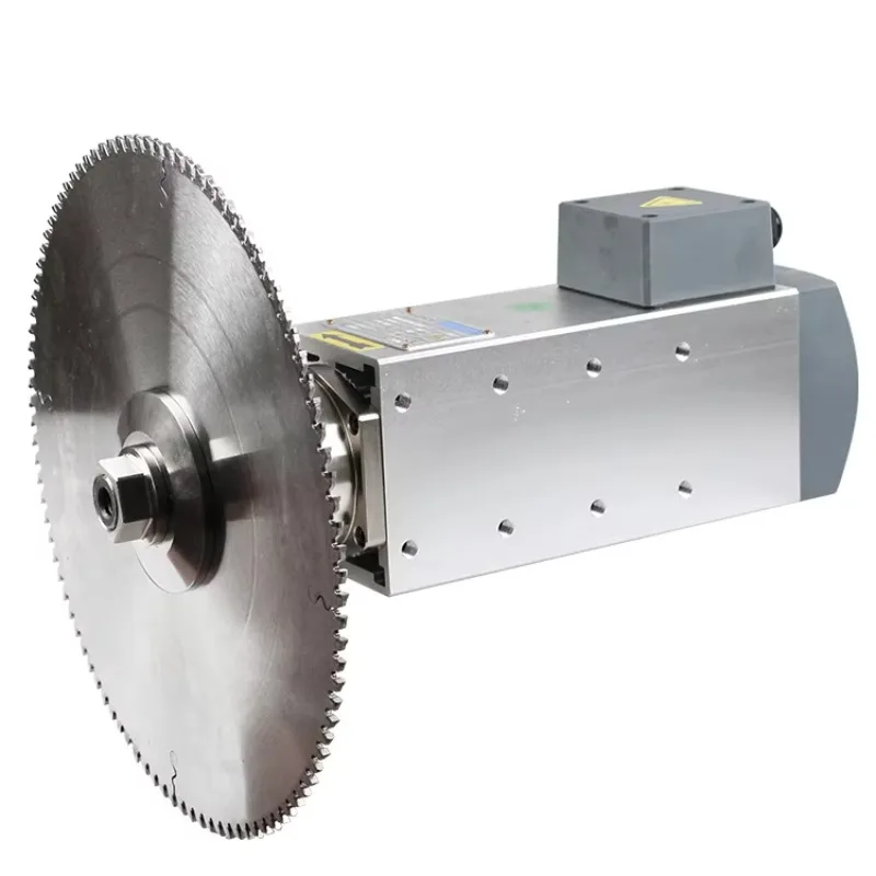2.2KW SCF25.4 6000rpm Metal  Cutting Spindle Motor for CNC Router