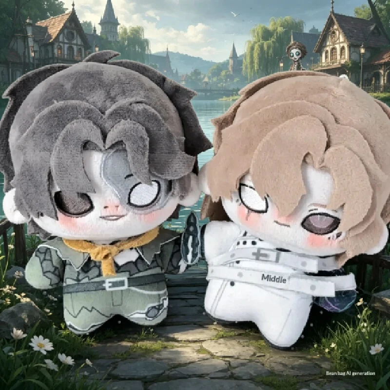 

New Anime Identity V Keychain Plush Doll Game Peripheral Plush Toy Kawaii Hanging Ornament Collection Birthday Gift For Fans