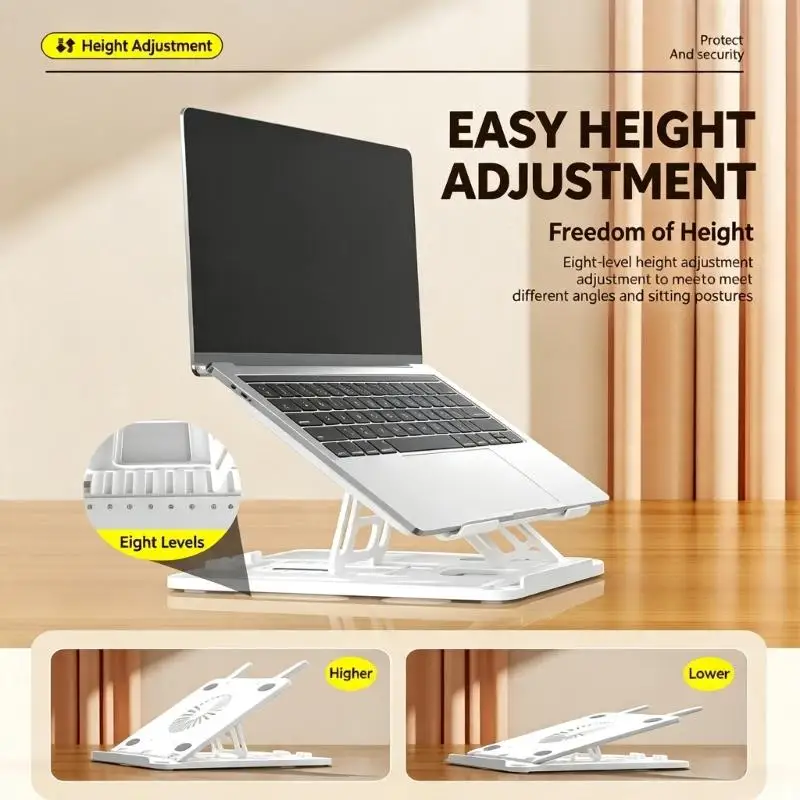 31BA Open Panel Laptop Holder for Home Office Desk and Travel Use
