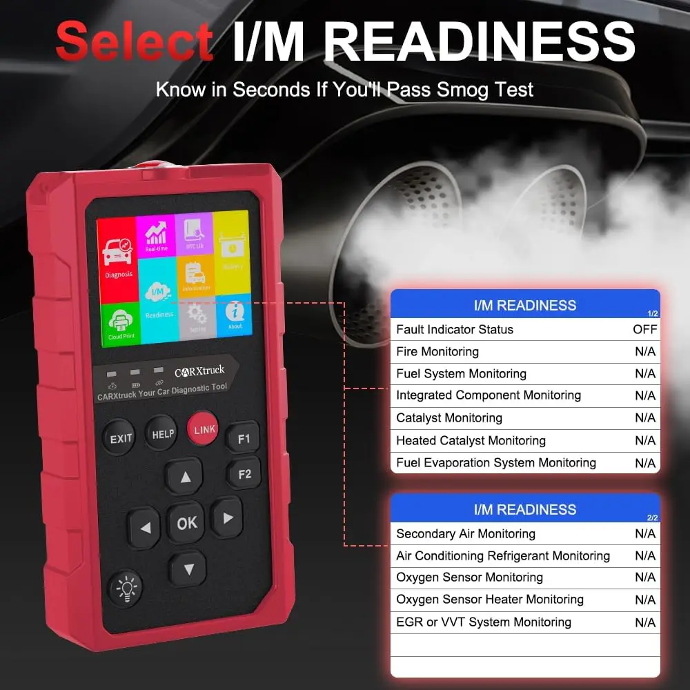 Scanner wireless OBD2, strumento diagnostico Bluetooth per Android/iPhone, controllare il lettore di codici del motore con dati dal vivo e ripristino del codice di guasto,