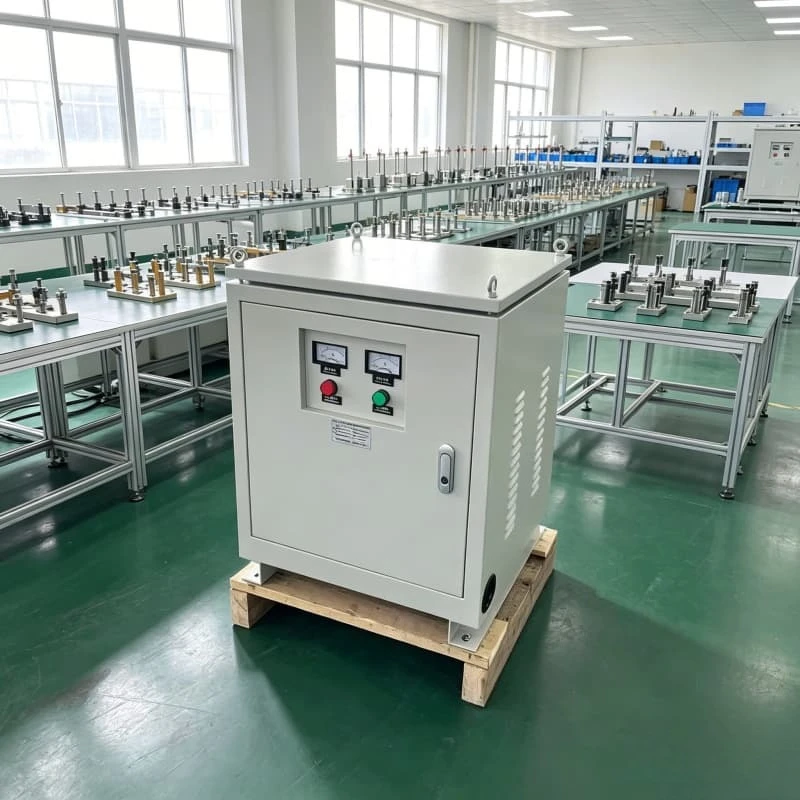 Three Phase Voltage Transformer 15KVA Customized 220V Single Phase To 380V Three Phase LCD Display Industrial Power Supply