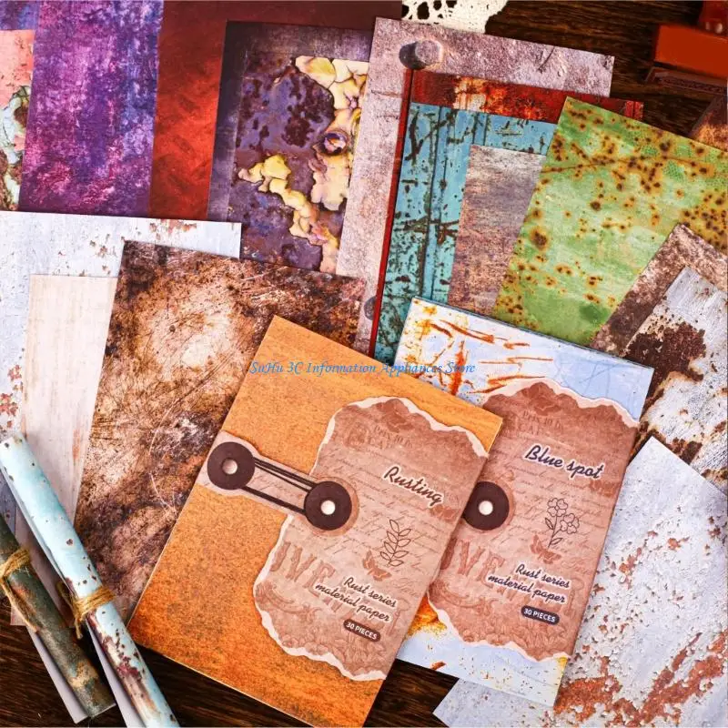 Zdjęcie 4: Scrapbooking Tła Papier do czasopisma Zdjęcie Dekoracja 10x14cm