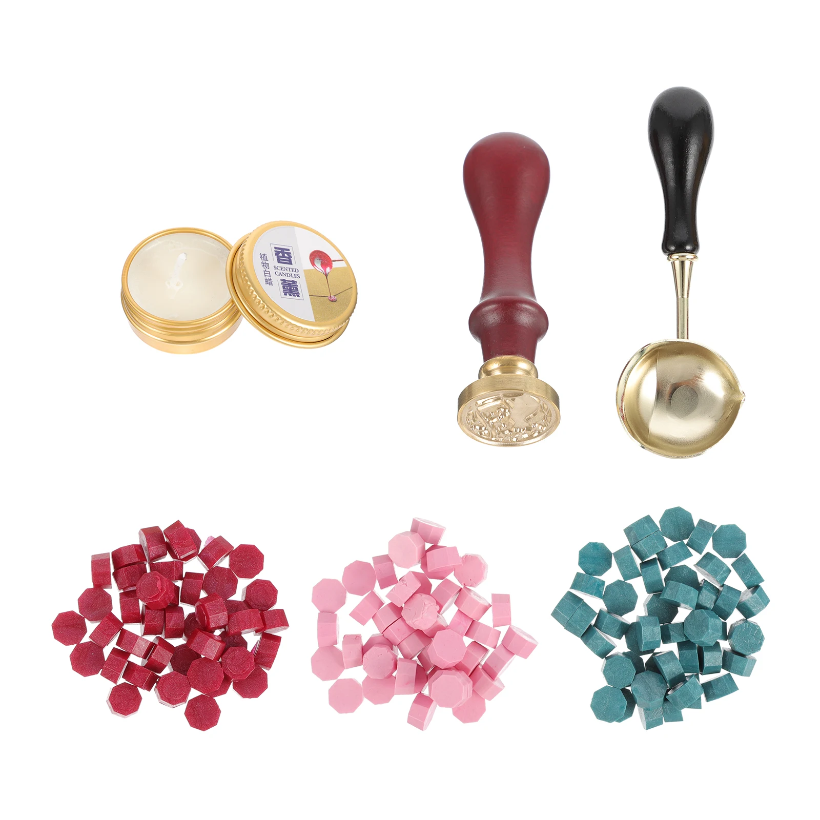 

Ретро Декор Набор сургучных печаток Стильные штампы DIY Печать Украшение для скрапбукинга Нежный ребенок