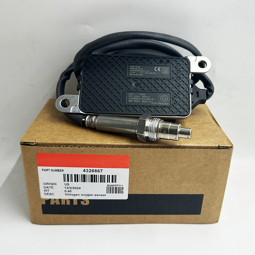 In Stock For Cummins Box N-GK Probe 4326867 5WK96754C Nitrogen Oxygen Sensor For 2011-2012 Volvo Western Star 2897314 5WK96754B