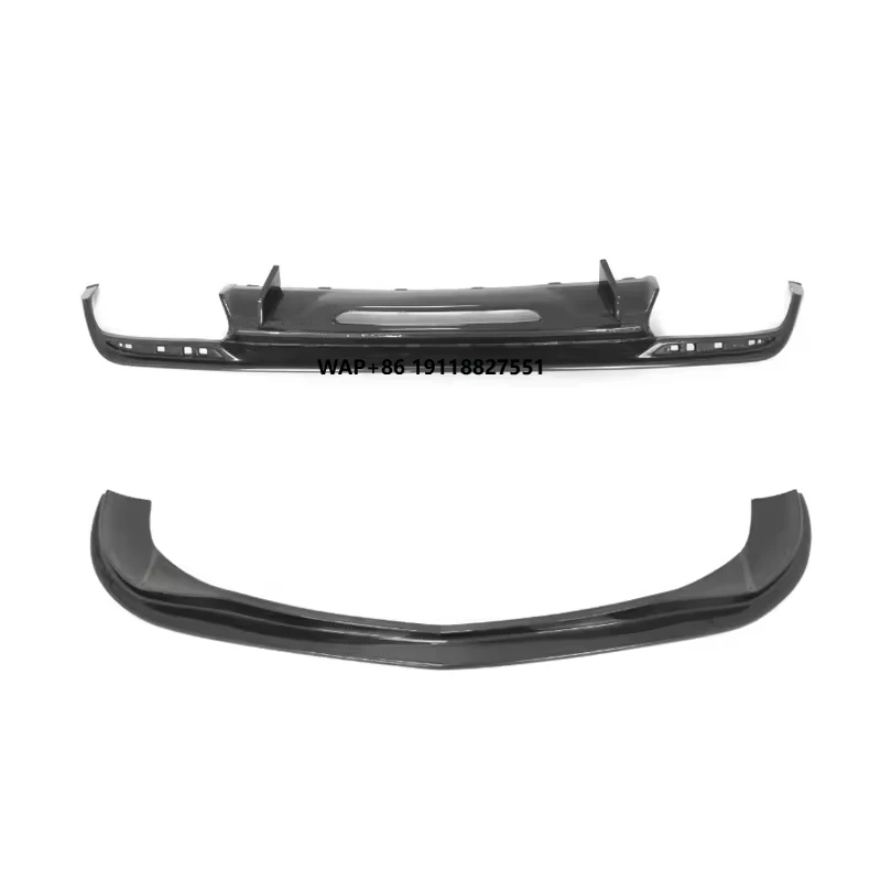 

Auto Parts Carbon Fiber for 2014-2017 W222 S-class S63 S65 Car Accessories Bodykit Front Lip Rear Diffuser
