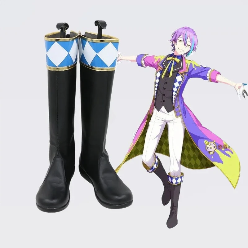 Game Project Sekai Colorful Stage Feat Kamishiro Rui Custom Cosplay Shoes Boots Halloween Carnival Props