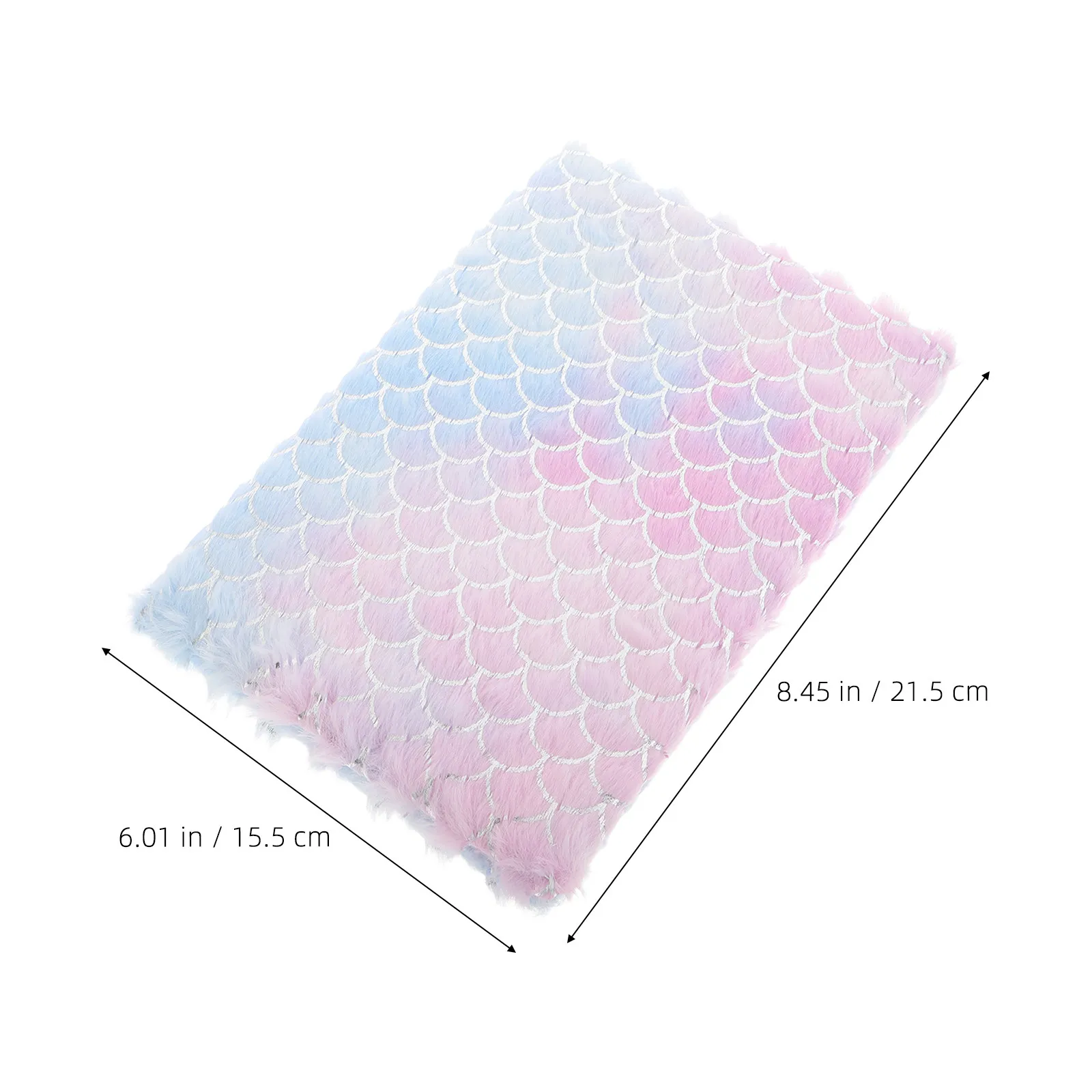 Diary Notebook for Students Cute Soft Cover Scale Pattern Multi-Use Journal Writing Planner Adorable Cover Notebook