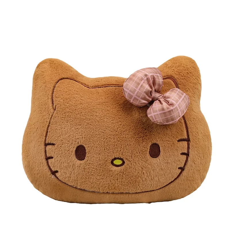 Kawaii Disney Plush Toy Cute HelloKitty Pillow Stuffed Plaything For Kids Birthday Gift Retro Hawaiian Style Soft Cuddly Plushie